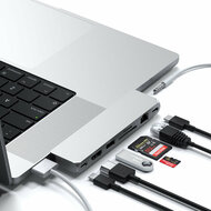 Satechi Pro Hub Max voor MacBook Pro M1 Zilver