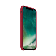 Xqisit Silicone iPhone 11 Pro Max hoes Rood