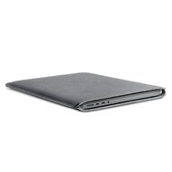 Woolnut Leather sleeve MacBook Pro 14 inch hoesje grijs