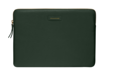 dbramante1928 Paris leren MacBook 13 inch sleeve evergreen