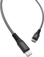 Hyperdrive Tough Lightning USB-C kabel 2 m Zwart