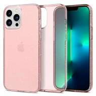 Spigen Liquid Crystal iPhone 13 Pro Max hoesje Glitter Rose