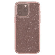 Spigen Liquid Crystal iPhone 15 Pro hoesje rose glitter