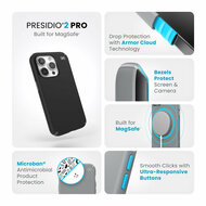 Speck Presidio 2 Pro MagSafe iPhone 15 Pro Max hoesje blauw