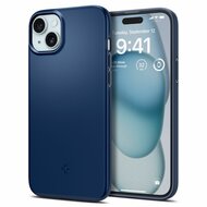 Spigen Thin Fit iPhone 15 hoesje navy