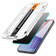 Spigen GlastR EZ Fit Privacy iPhone 15 Pro glazen screenprotector