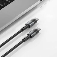 TechProtection UltraBoost USB-C naar USB-C&nbsp;kabel 100 watt 3 meter