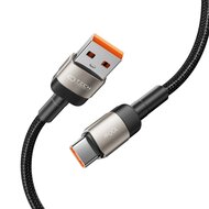 TechProtection EVO USB-C naar USB-A&nbsp;kabel 100 centimeter titanium