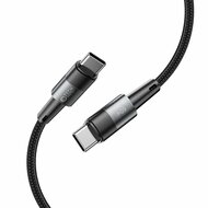 TechProtection UltraBoost USB-C naar USB-C&nbsp;kabel 60 watt 50 centimeter