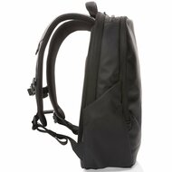 Decoded leren Backpack laptoptas zwart