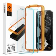 Spigen ALM Pixel 8A glazen screenprotector 2 pack