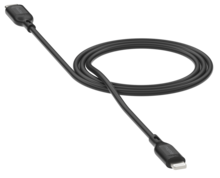 mophie Essentials USB-C naar Lightning kabel 3 meter zwart