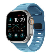 Nomad Sport FKM Apple Watch 49 / 45 / 44 mm bandje eletric blauw