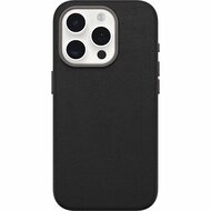 Otterbox Symmetry Cactus leren iPhone 15 Pro hoesje zwart