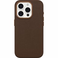 Otterbox Symmetry Cactus leren iPhone 15 Pro hoesje bruin