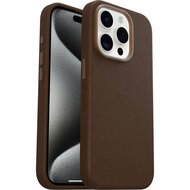 Otterbox Symmetry Cactus leren iPhone 15 Pro hoesje bruin