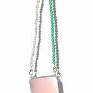 Casetastic universele kralen &amp; parels telefoonketting draagkoord 125 cm groen