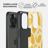 Burga Tough iPhone 15 Pro hoesje lemon tart