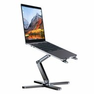 TechProtection Desk universele opvouwbare laptop standaard grijs