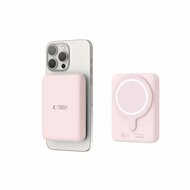 TechProtection Life MagSafe draadloze powerbank 10000 mAh roze