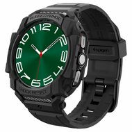 Spigen Rugged Armor Pro Galaxy Watch Ultra 47mm bandje Zwart