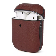 Decoded Leather Aircase2 AirPods hoesje Bruin