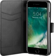 Xqisit Wallet iPhone SE 2022 / 2020 / 8 / 7 hoesje Zwart