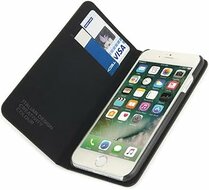 Tucano Filo Wallet iPhone SE 2022 / 2020 / 8 / 7 hoesje Zwart