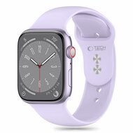 TechProtection sport siliconen Apple Watch 41 / 40 / 38 mm bandje paars