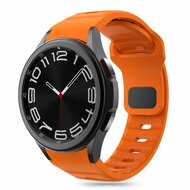 TechProtection Siliconen Galaxy Watch 7 / 6 / 5 Pro / 5 / 4 / FE bandje oranje