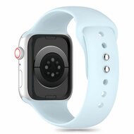 TechProtection sport siliconen Apple Watch 41 / 40 / 38 mm bandje sky