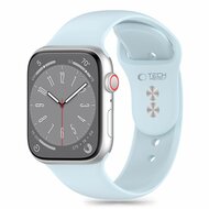 TechProtection sport siliconen Apple Watch 41 / 40 / 38 mm bandje sky