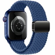 TechProtection Nylon Apple Watch 49 / 45 / 44 mm bandje blauw