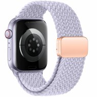 TechProtection Nylon Apple Watch 49 / 45 / 44 mm bandje paars