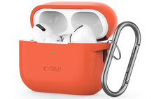 TechProtection siliconen&nbsp;AirPods Pro 2 hoesje oranje