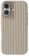 Nudient Bold Case iPhone 16 hoesje beige