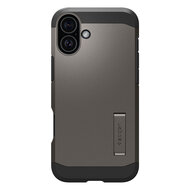 Spigen Tough Armor MagSafe iPhone 16 hoesje gunmetal