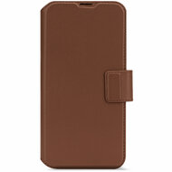 Decoded leren 2 in 1&nbsp;Wallet iPhone 16 Pro hoesje tan