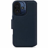 Decoded leren 2 in 1&nbsp;Wallet iPhone 16 hoesje navy