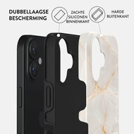 Burga Tough iPhone 16 hoesje vanilla sand