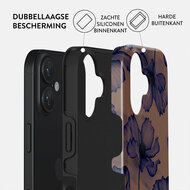 Burga Tough iPhone 16 hoesje velvet night