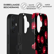 Burga Tough iPhone 16 Plus hoesje cherrybomb