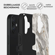 Burga Tough iPhone 16 Plus hoesje snowstorm