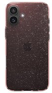 Spigen Liquid Crystal iPhone 16 hoesje roze glitter