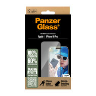 PanzerGlass Edge to Edge Glazen iPhone 16 Pro screenprotector