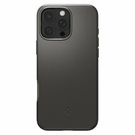 Spigen Thin Fit iPhone 16 Pro Max hoesje gun metal