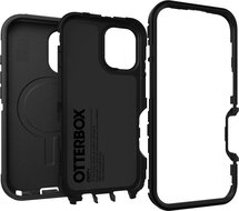 Otterbox Defender MagSafe iPhone 16 hoesje zwart