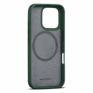 Woolnut leren MagSafe iPhone 16 Pro hoesje groen