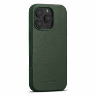 Woolnut leren MagSafe iPhone 16 Pro Max hoesje groen