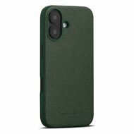 Woolnut leren MagSafe iPhone 16 Plus hoesje groen